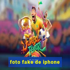 foto fake de iphone